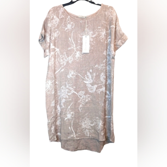 NWT Viola Borghi Pure Linen Dress - Picture 1 of 10